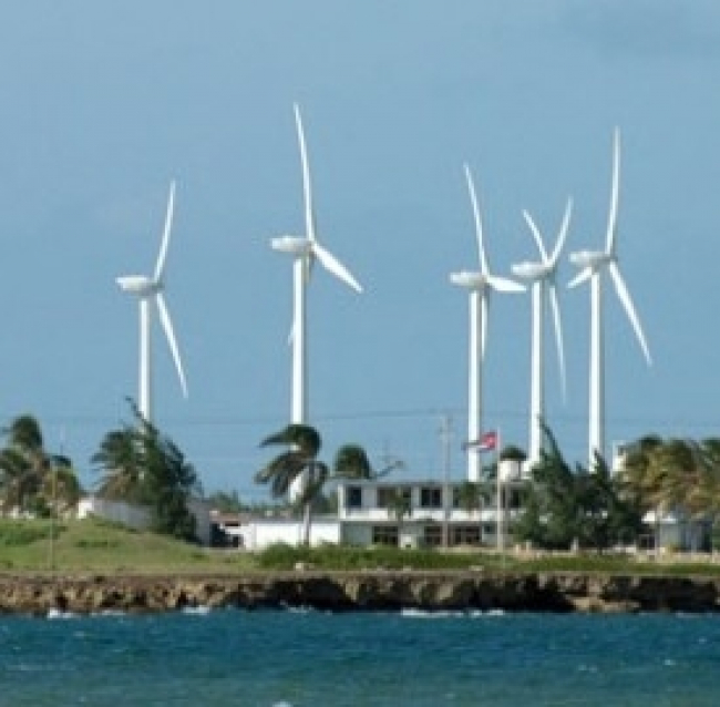 Cuba: parco eolico a Las Tunas