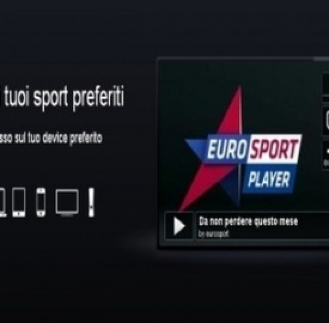 Eurosport Player: il servizio live di Eurosport in streaming