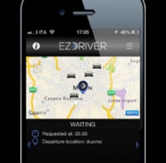 Arriva l’app ezDriver, risposta italiana ad Uber che chiama NCC e Taxi