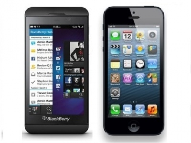 IPhone 5 di Apple Vs BlackBerry Z10. Quale scegliere? Recensione completa