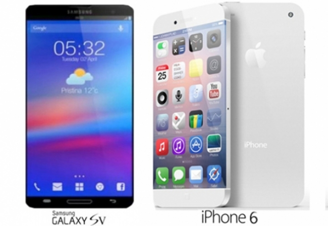 I Phone 6 a confronto con Samsung Galaxy S5, rumors e anticipazioni
