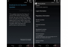 Android 4.4.2 KitKat: download aggiornamento per Nexus 5