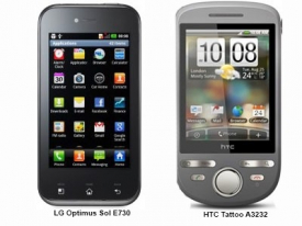 LG Optimus Sol E730 oppure HTC Tattoo A3232: quale scegliere?