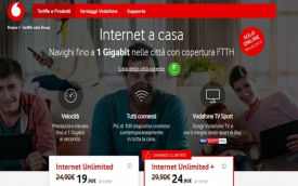 Sono arrivate le nuove offerte Vodafone Casa ADSL e Fibra